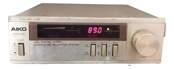 Tuner Sintonizador Vintage Aiko Dt-3000 Do System 3000 # (Usado)