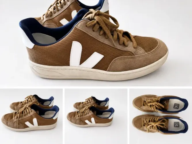 Tenis Vert Veja V12 Marrom Claro 41