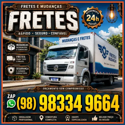 Frete Seguro para Apartamentos, Casas e Empresas - Fretes
