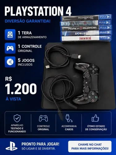 play station 4 - 1TB