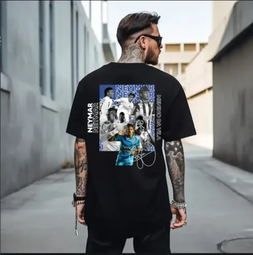 Camiseta Neymar Junior Santos Goat Premium Lançamento 2026
