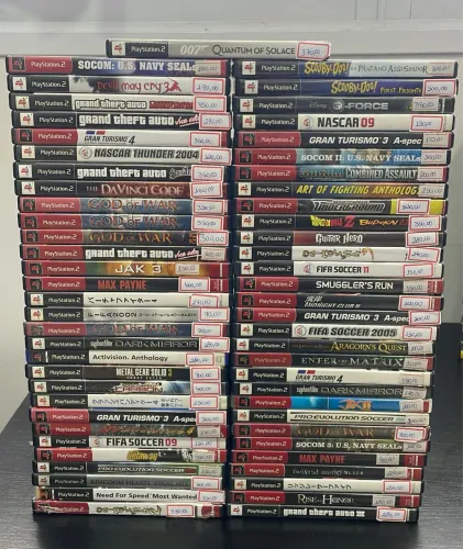 Jogos de PlayStation 2 Originais Apartir: