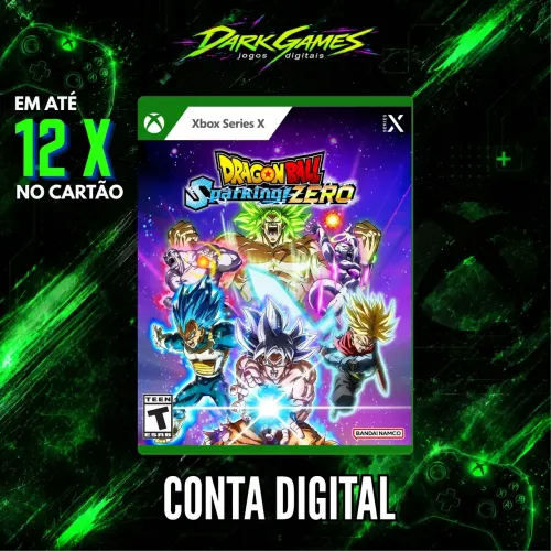 Dragon Ball Sparking Zero pra Xbox Series X