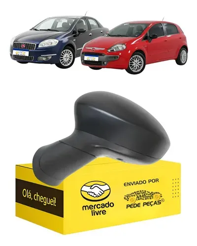 Retrovisor Elétrico Fiat Linea Punto 2008 2009 10 A 2017 Le
