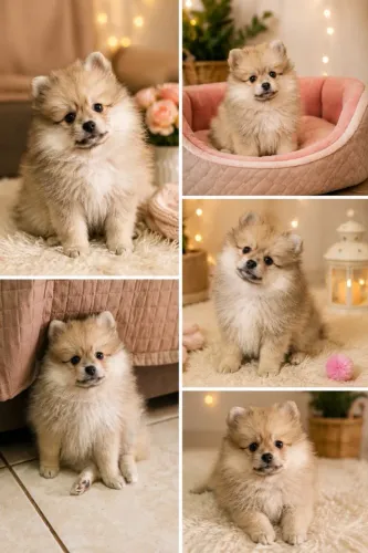 Disponível Lulu da Pomerânia Macho