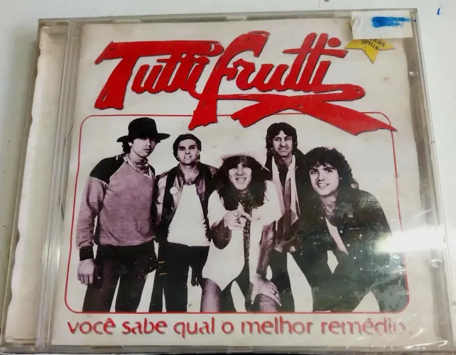 Cd lacrado banda tutti frutti