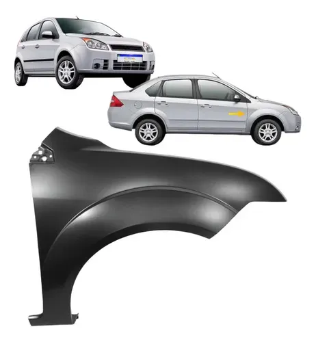Paralama Ford Fiesta 2007 2008 2009 2010 Novo L.d