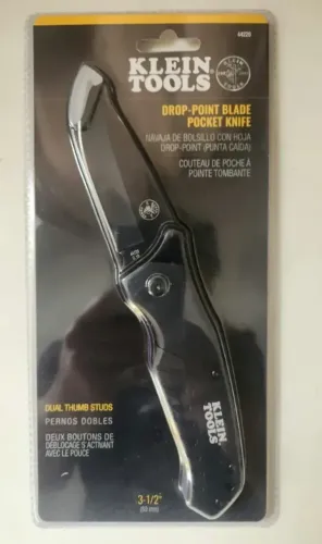 Faca Dobrável Canivete Drop Point Klein Tools 44220