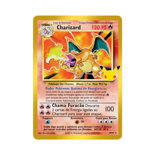 Pokémon 30 anos charizard