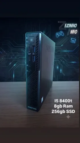Mini PC Positivo Master I5 8400t 8gb Ram 256gb SSD