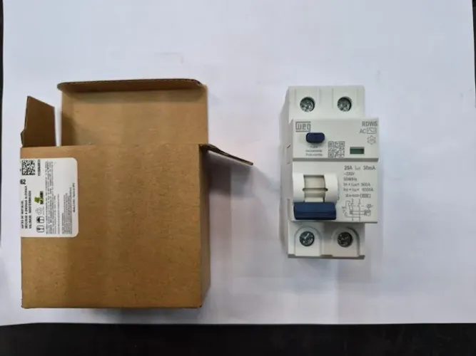 Interruptor Diferencial Residual DR WEG RDWS 25A 30mA Bipolar Novo