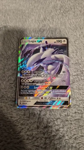 Carta Pokémon Lugia GX - Coleção Lost Thunder 159/214 (Original / Inglês)<br>