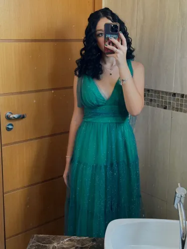 vestido longo de festa