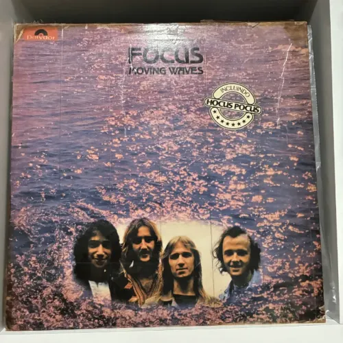 LP Vinil Focus - Moving Waves (Mídia e Capa VG)