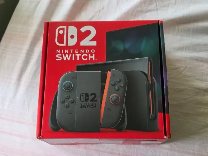 Nintendo Switch 2 Lacrado com NF e 1 Ano de Garantia Aceito Cartão