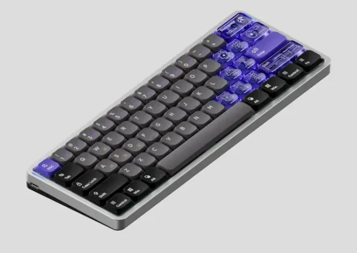 Teclado Magnético NuPhy Air60 HE + KeyCaps Lacradas + Brinde