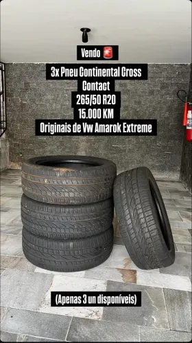 4x Pneu Continental Cross Contact 265/50 R20