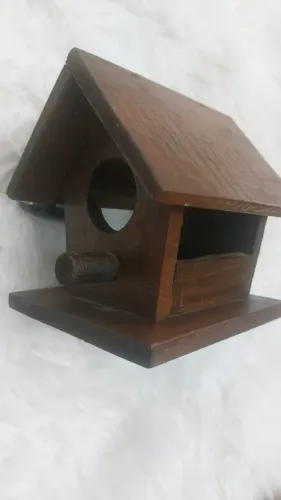 Casinha Passarinho Madeira Rústica - Decoração (Londrina)