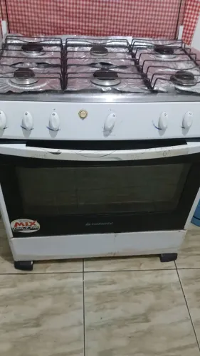 Fogão   6 bocas forno funcionando 