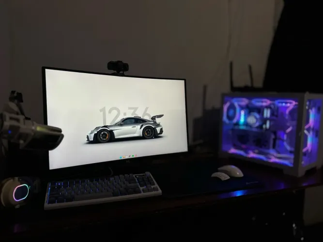 PC GAMER FULL WHITE + SIMULADOR