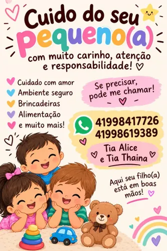 Cuida-se de criança