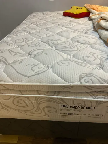 2 Cama box casal seminova