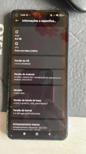Xiaomi 11 lite NE 5G Azul 256 GB