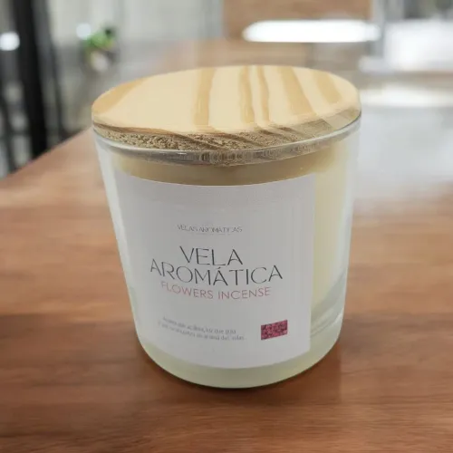 Velas decorativas aromáticas
