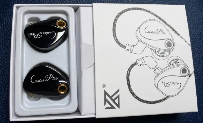 Fone KZ Castor Pro dual driver + equalizador lacrado 