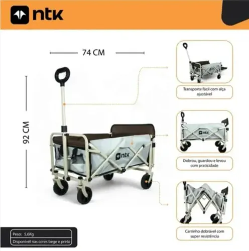 Carrinho Prático NTK