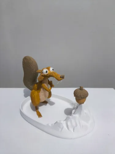 Scrat Era do Gelo em 3D 10cm