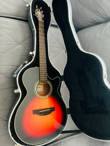 OPORTUNIDADE ? Violão Takamine GF15CE BSB + Case