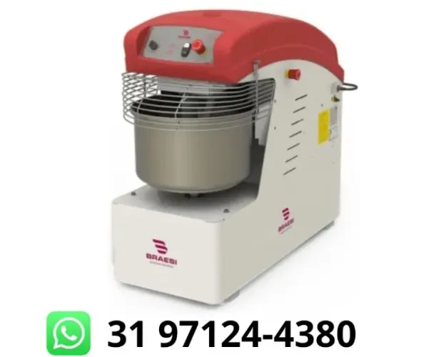 Amassadeira Espiral 25KG Monofásica Braesi