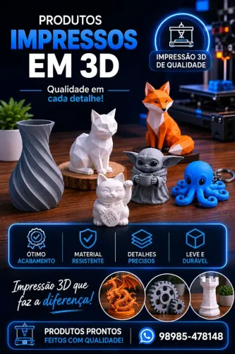 HELÊ- Impressões em 3D 
