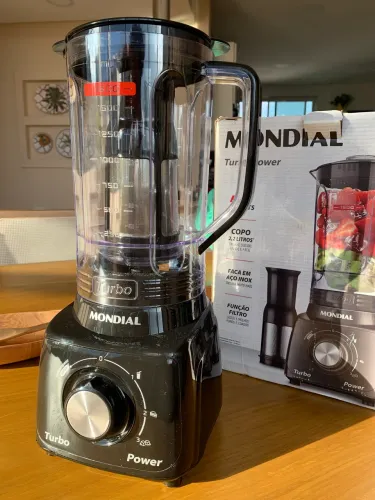 Liquidificador MONDIAL turbo power