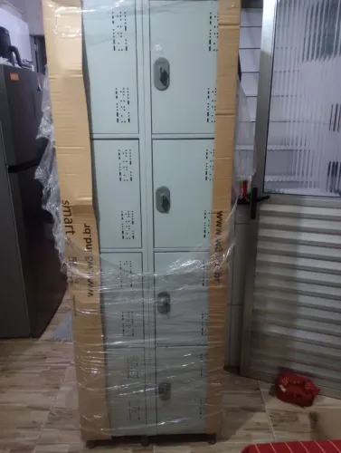 Armário W3 smart, com 8 divisórias. Ideal para vestiários. 1,82 X 40 de profundidade