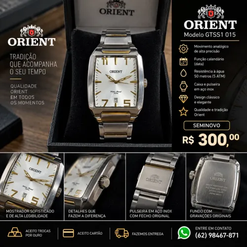 Relógio Orient