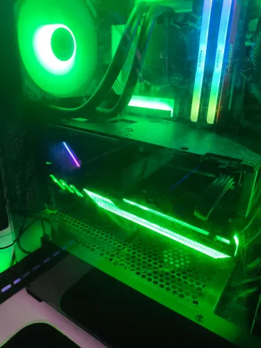 Placa de Vídeo RX 5600XT ( NOTA FISCAL ) e Caixa.