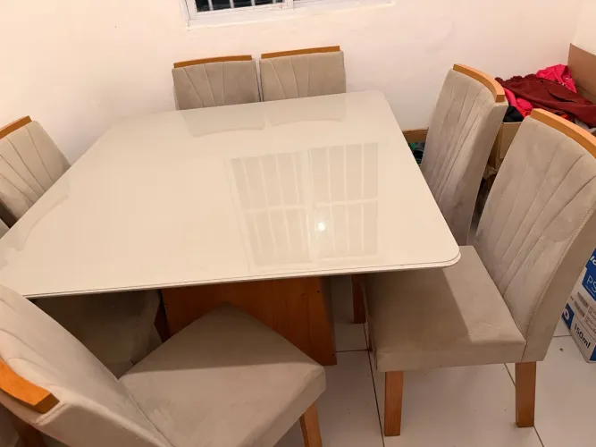 Mesa de jantar 8 lugares