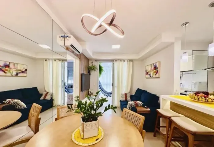 Apartamento com sacada com churrasqueira e 2 quartos à venda no bairro Roçado, São José/SC