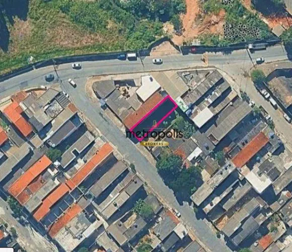 Terreno à venda, 126 m² por R$ 149.000,00 - Vila Nova Mauá - Mauá/SP