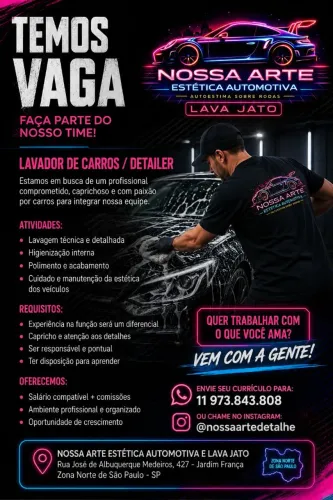 Vaga de emprego 