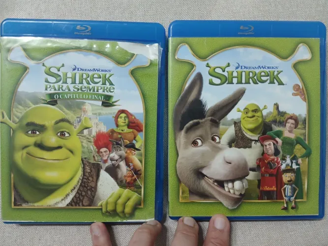 Coleção Shrek 4 filmes Blu-ray