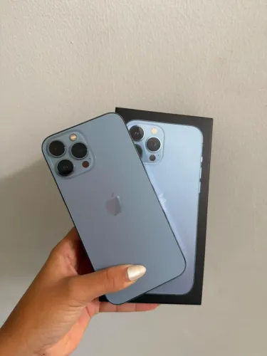 iPhone 13 Pro Max 512GB Azul Sierra Completo com Caixa