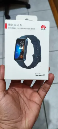 Smartband Huawei Band 8 Sport, Preto, Pulseira Silicone, Tela AMOLED 1.47".