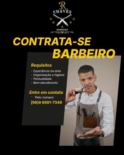 Contrata-se Barbeiro