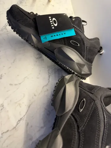 tênis oakley flak ii snkr jet black 43br - novo, na caixa com todas as tags