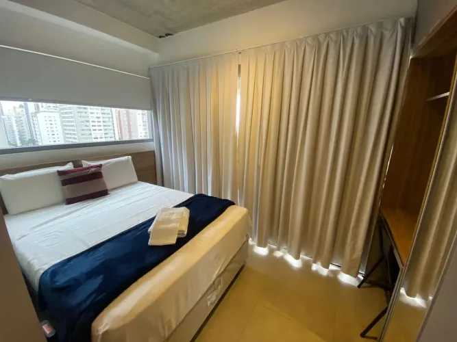 Studio para locação Jardim Paulista Mobiliado