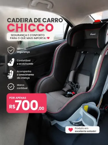 Cadeirinha bebê - CHICCO