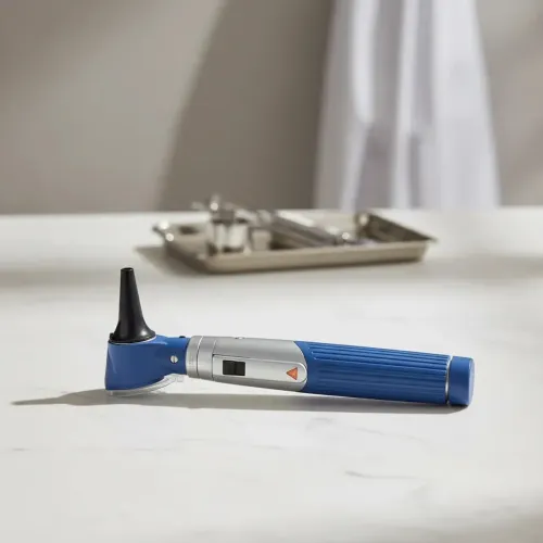 Otoscópio Heine Mini 3000 Halógeno Original Com Estojo
